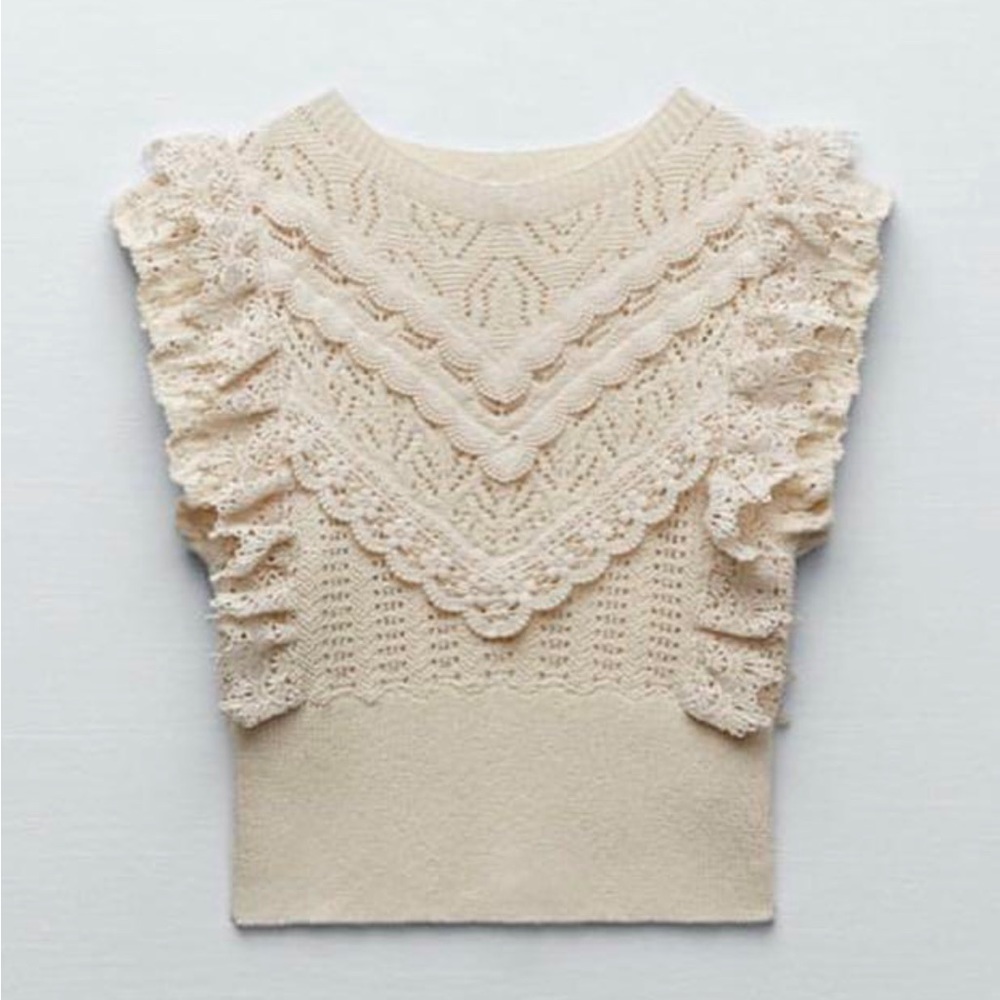 Zara knit top